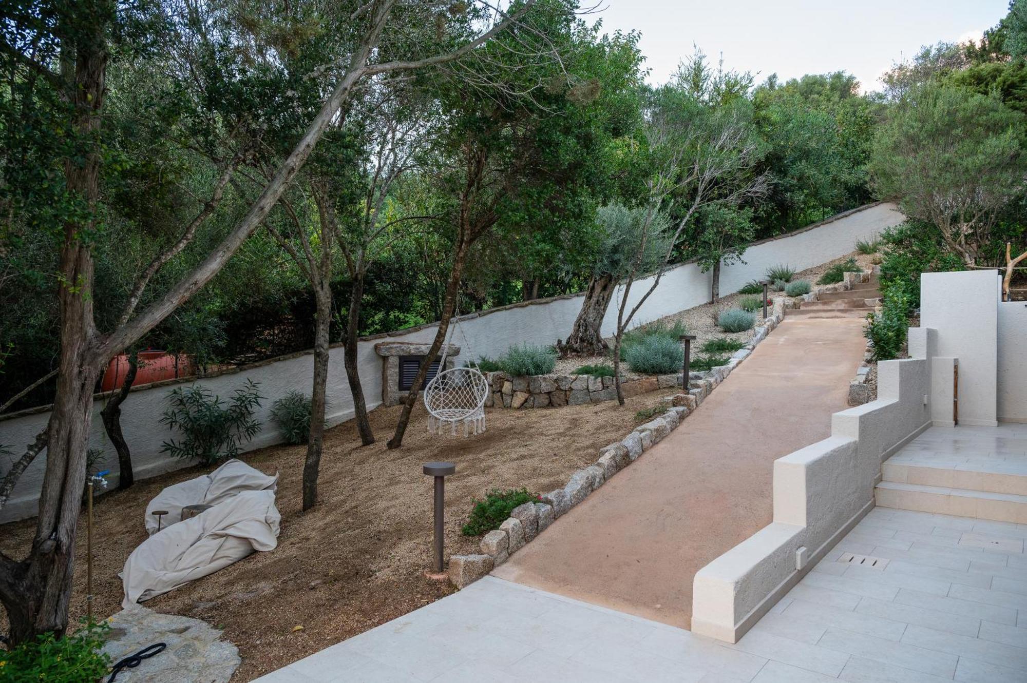 Ferienhaus Villetta Ginepro Palau, Am Meer, Stillvoll, Mit Grossem Privaten Garten Proiettore Dış mekan fotoğraf