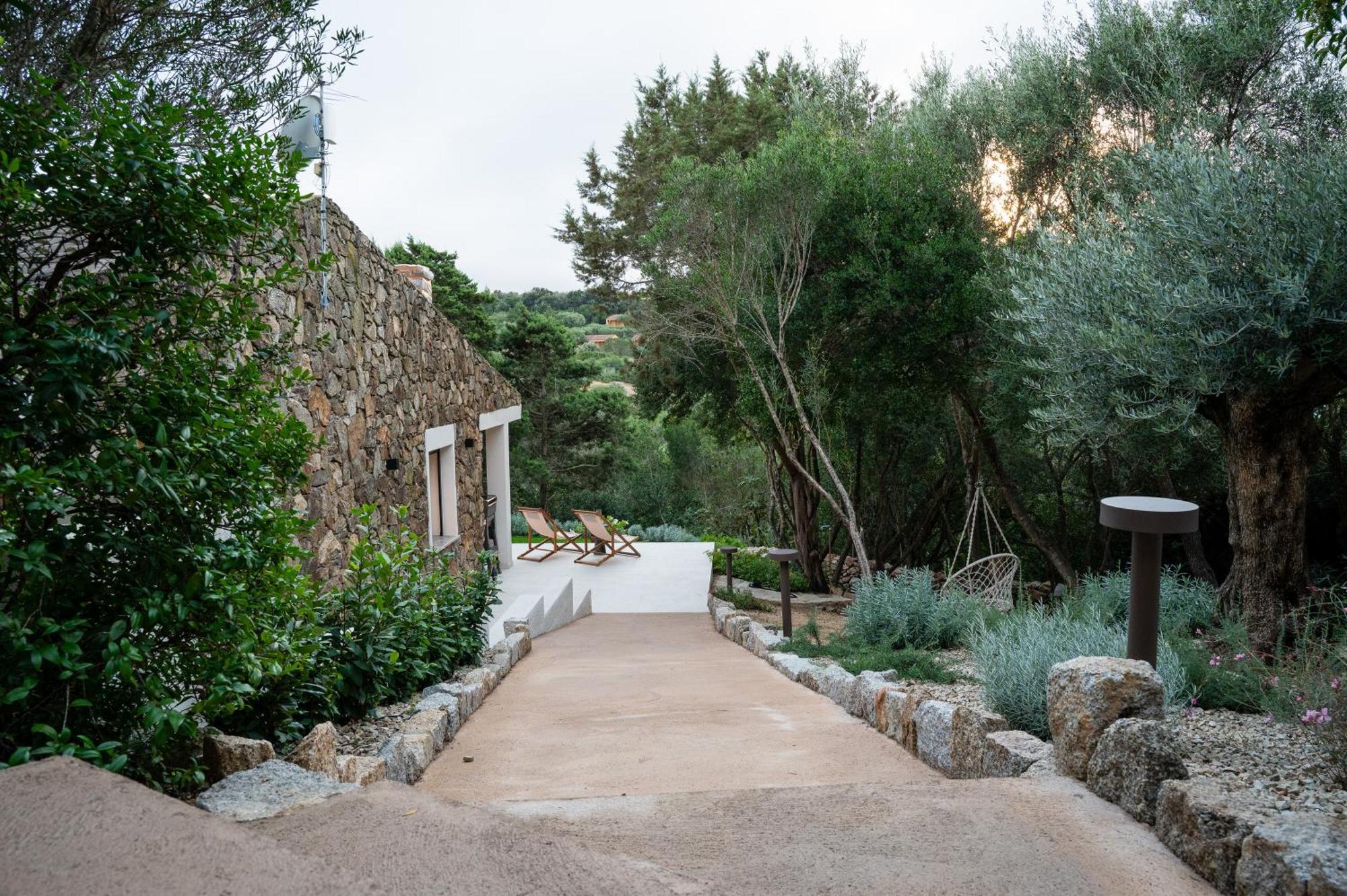 Ferienhaus Villetta Ginepro Palau, Am Meer, Stillvoll, Mit Grossem Privaten Garten Proiettore Dış mekan fotoğraf